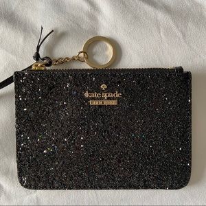Kate Spade Laurel Way Bitsy Glitter Card Case